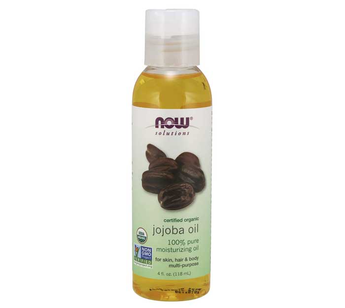 Organic Jojoba Oil, Moisturizing Multi-Purpose - Now Solutions