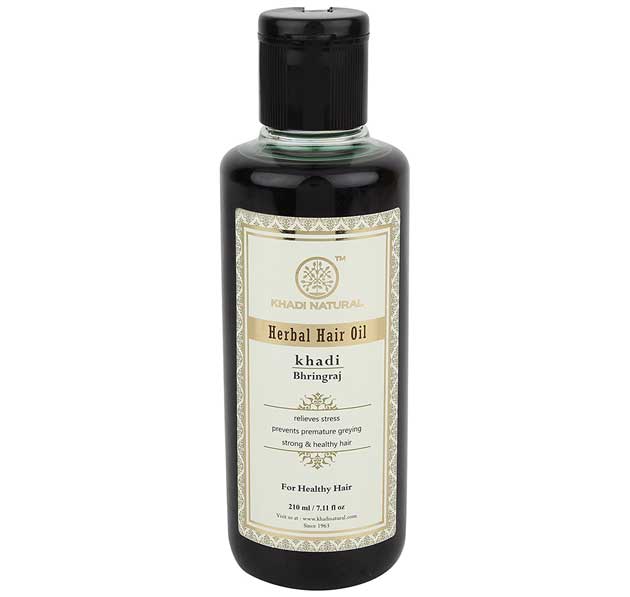 Herbal Bhringraj Hair Oil - Khadi Natural
