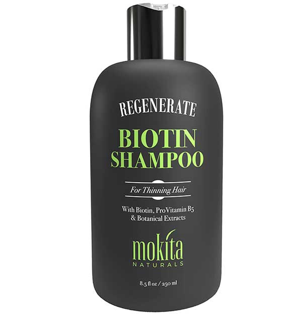 Biotin Hair Volumizing Thickening Shampoo - Mokita Naturals
