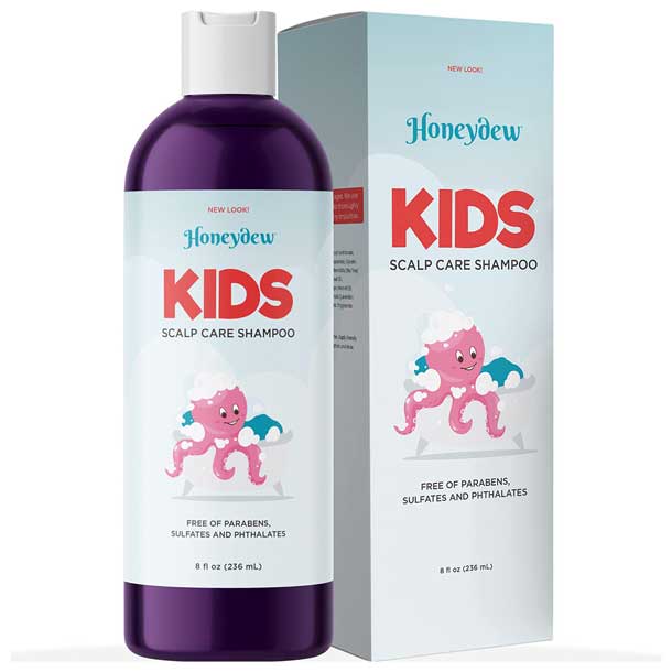 Cleansing Kids Shampoo for Dry & Flaky Scalp - Honeydew