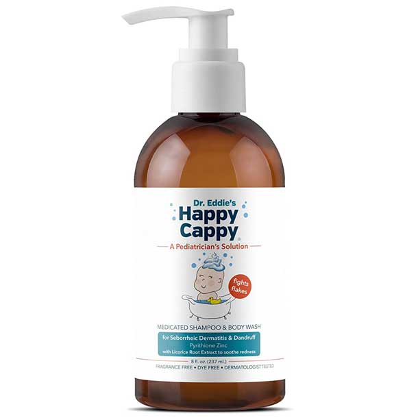 Medicated Shampoo for Children Sensitive Scalps - Dr. Eddie's Happy Cappy