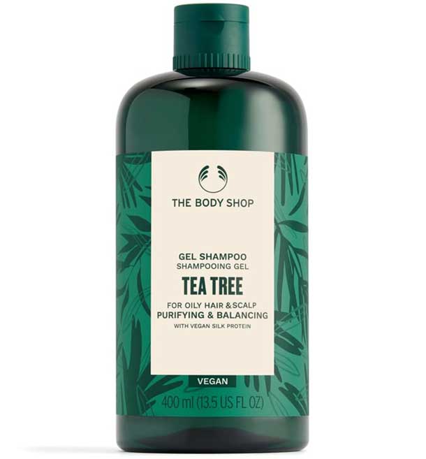 Tea Tree Purifying & Balancing Shampoo for Oily Hair & Scalp - The Body Shop