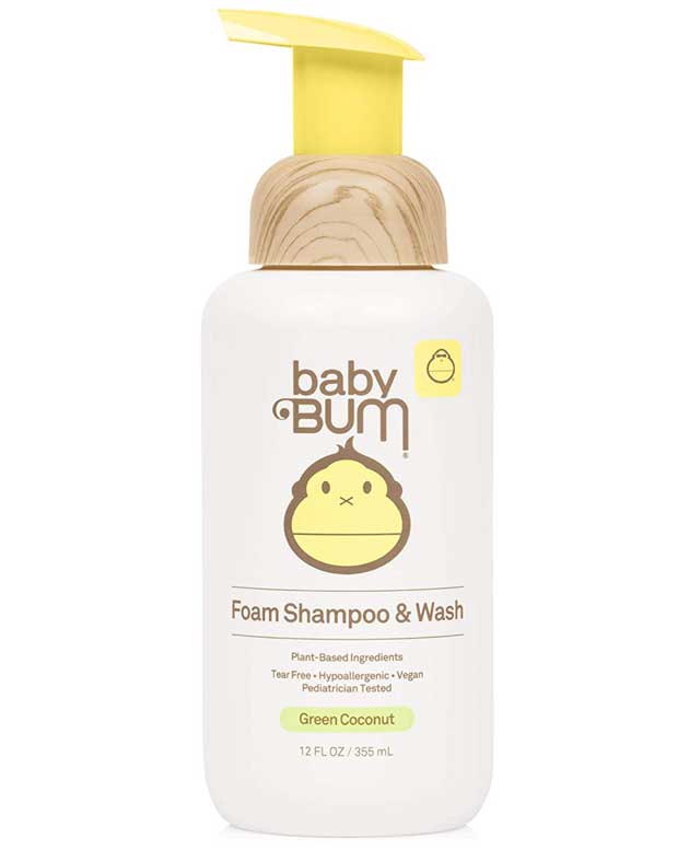Tear Free Foaming Shampoo & Wash - Baby Bum