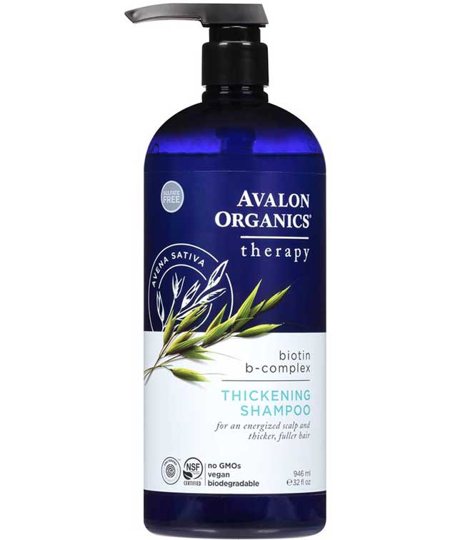 Therapy Thickening Shampoo, Biotin B-Complex - Avalon Organics