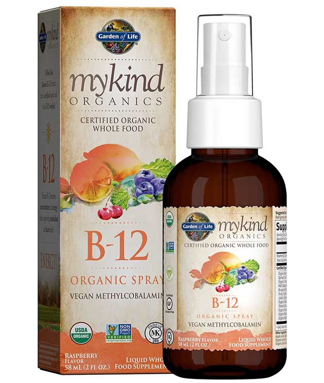 B12 Vitamin - mykind Organic Whole Food B-12 for Metabolism and Energy - Garden of Life