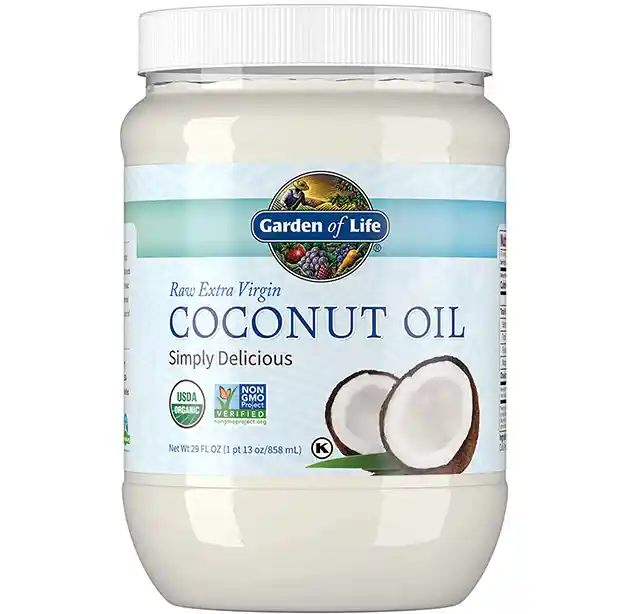 Raw Extra Virgin Organic Coconut Oil - Garden of Life