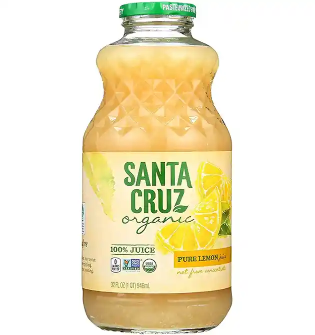 100% Organic Pure Lemon Juice - Santa Cruz