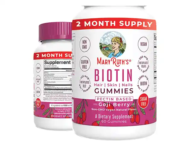 Biotin Vitamins for Hair Skin & Nails - Mary Ruth