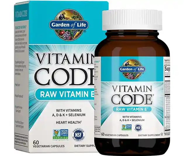 Vitamin Code Raw Vitamin E - Garden of Life