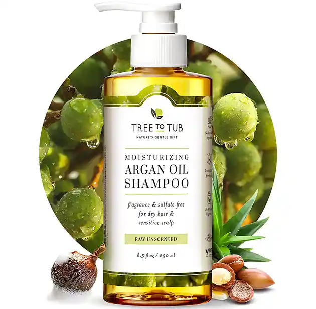 Fragrance Free Shampoo for Dry & Sensitive Scalp - Tree to Tub