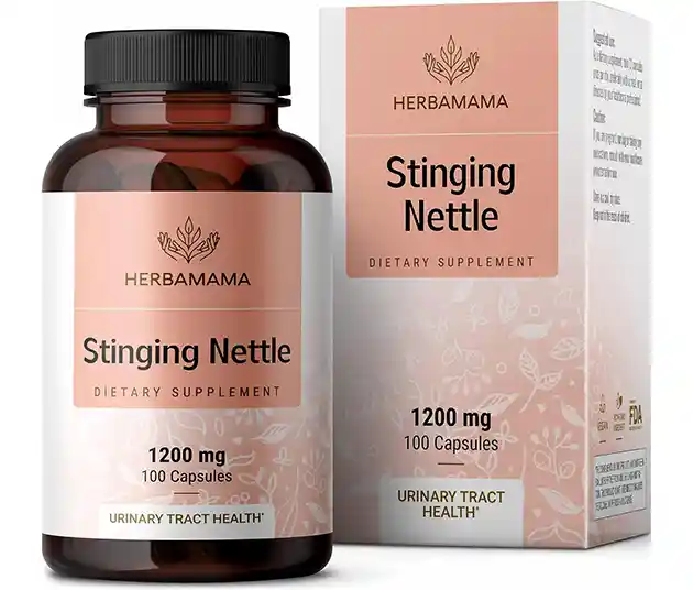 Stinging Nettle Capsules - HERBAMAMA