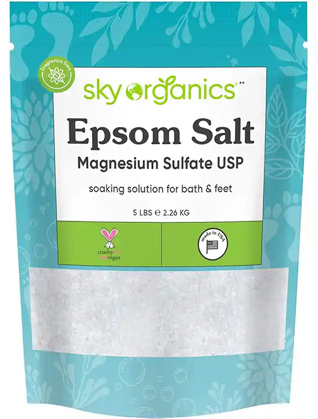 Epsom Salt for Body to Soak, Soothe & Refresh - Sky Organics