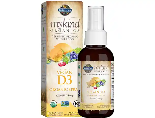 mykind Organic Whole Food Vitamin D - Garden of Life