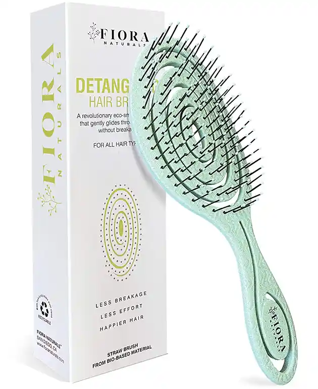 Hair Detangling Brush - Fiora Naturals