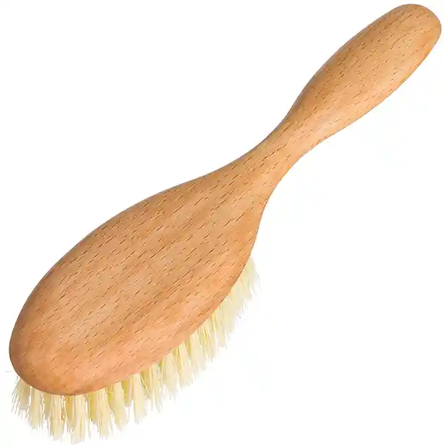 Tampico Fiber Hairbrush with Oiled Beechwood Handle - Redecker