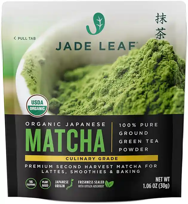 Matcha Organic Green Tea Powder - Jade Leaf